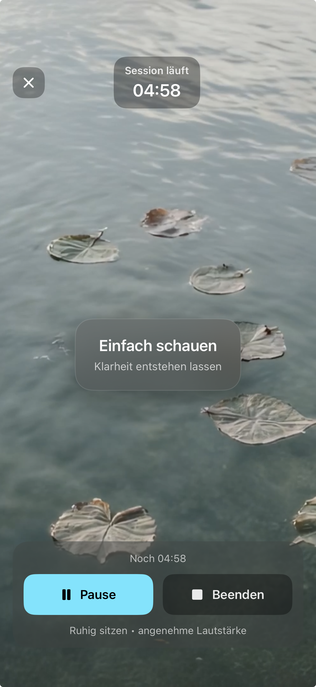 NeuroFocus Session läuft